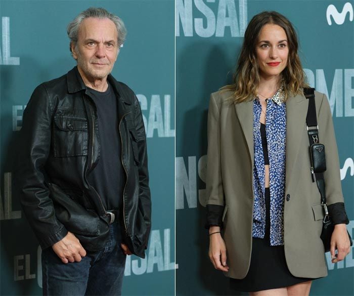 José Coronado y Silvia Alonso en el estreno de El comensal