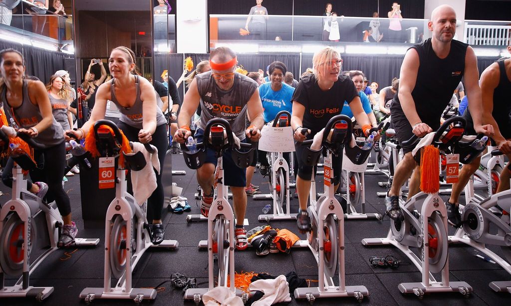 2016 Cycle For Survival Indoor Team Cycling Event