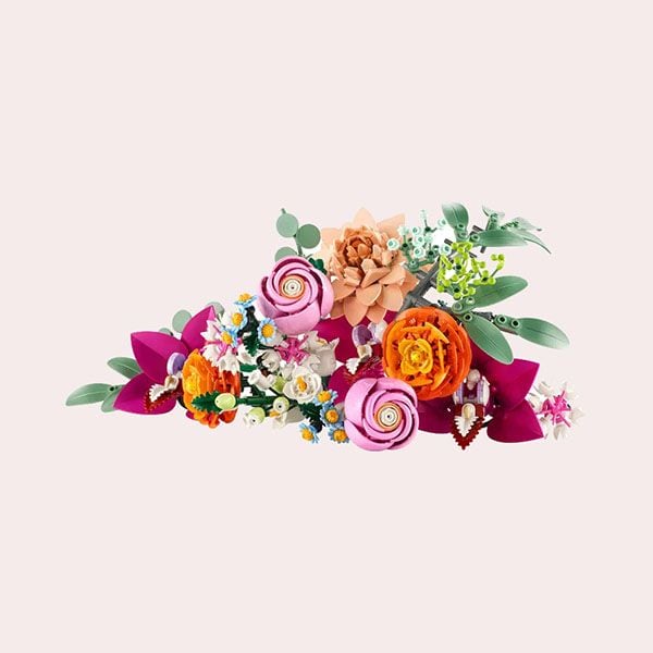 LEGO 'Ramo de Flores Fantasía en Rosa'