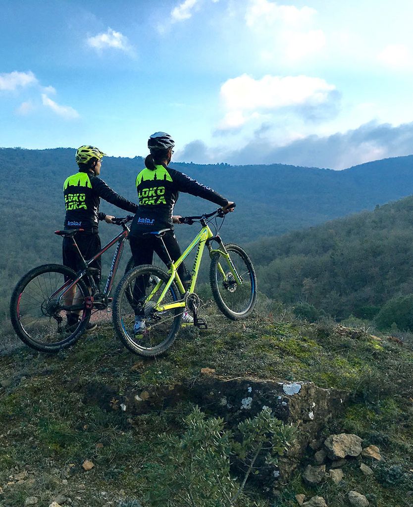 Bicis de Lokoloka en la montaña