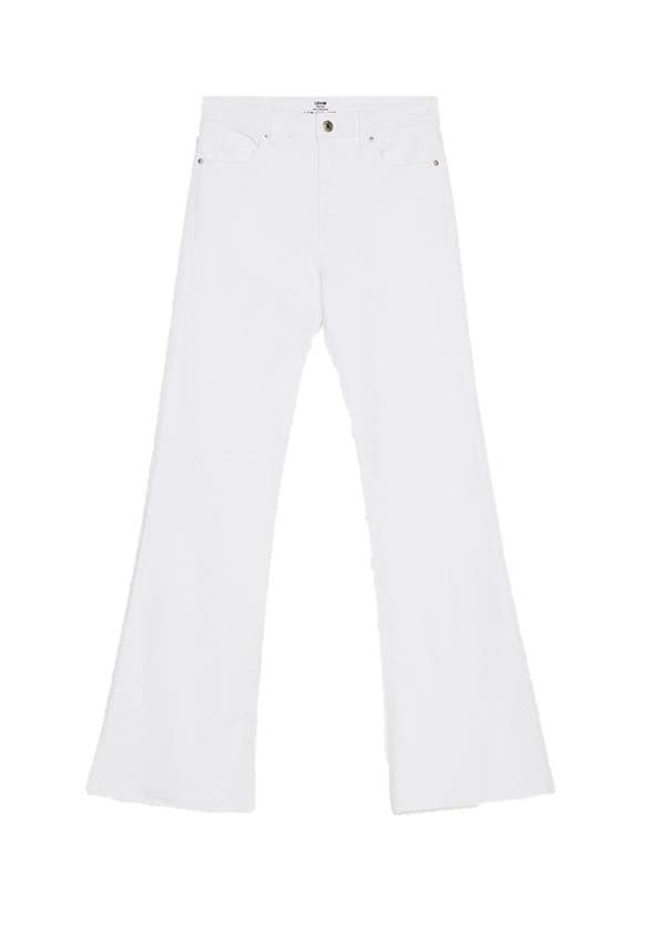 pantalones flare bershka