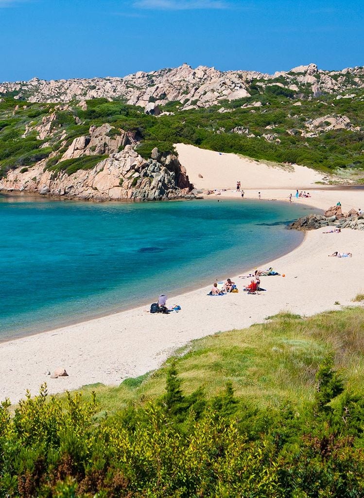 Playas de La Maddalena, Cerdeña