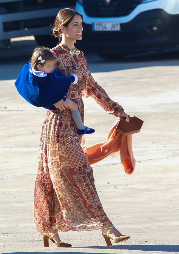 Sofía Palazuelo con vestido de invitada 'boho'