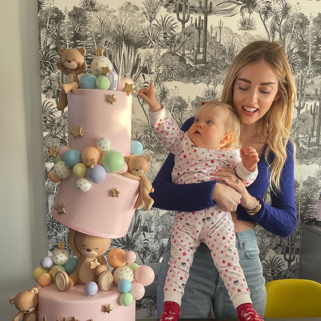 chiara ferragni y su hija vittoria