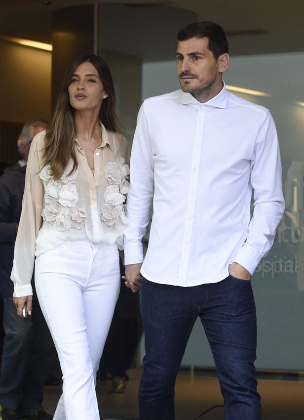 Iker Casillas junto a su ex, Sara Carbonero