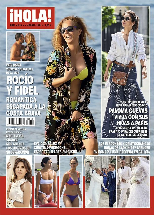 Rocío Carrasco en la portada de ¡HOLA!