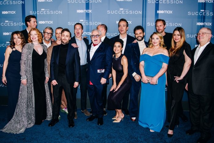 Alexander Skarsgård confirma su paternidad con Tuva Novotny, en la presentación de 'Succession 4'