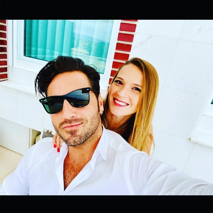 David Bustamante y Yana Olina