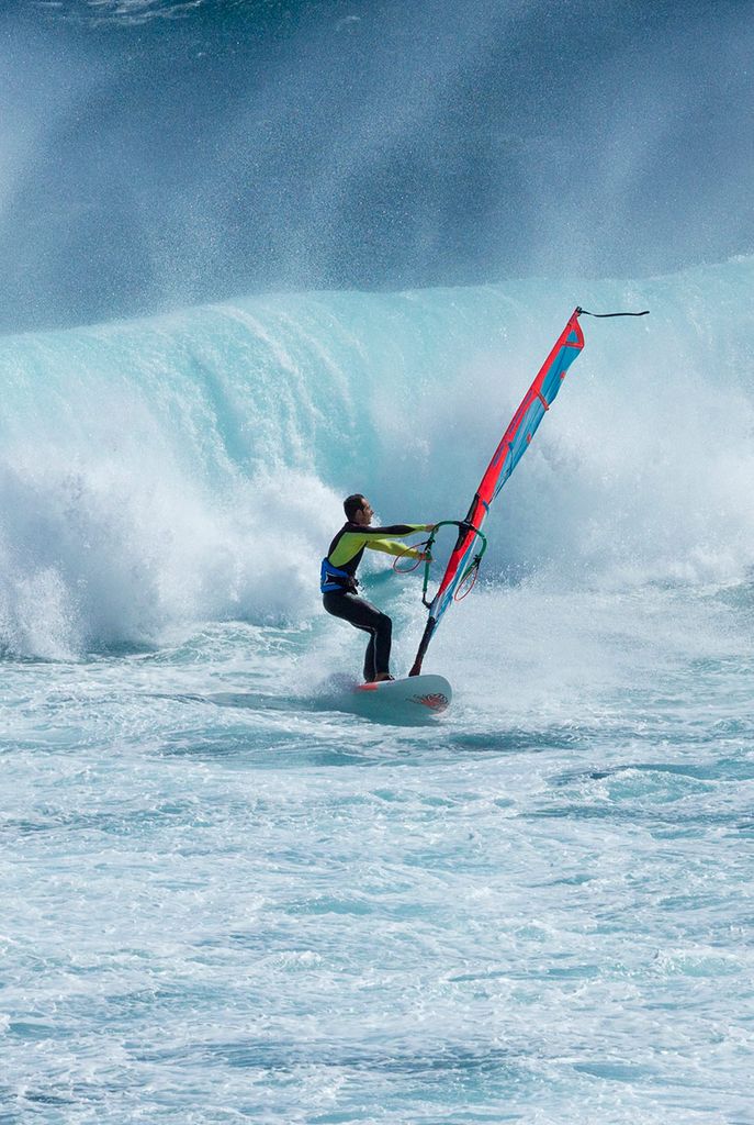 Windsurf en Pozo Izquierdo, Gran Canaria