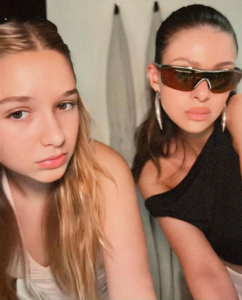 Nicola Peltz y Harper Beckham, agosto 2024