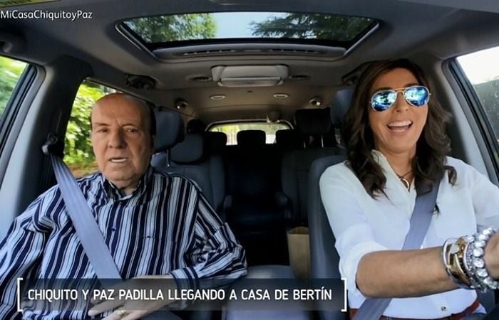 Chiquito de la Calzada y Paz Padilla en 'Mi casa es la tuya'