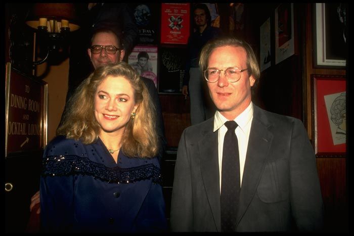 William Hurt y Kathleen Turner