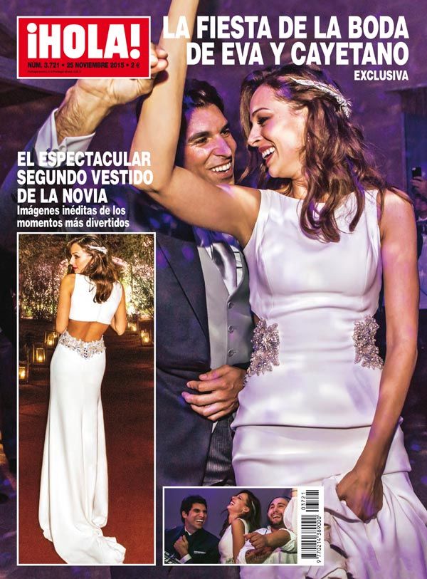 Eva González y Cayetano Rivera se dieron el "sí, quiero" el pasado 6 de noviembre en Mairena de Alcor, Sevilla, tierra natal de la novia. El nuevo número de la revista ¡HOLA! ofrece momentos inéditos del feliz acontecimiento ©¡HOLA!
