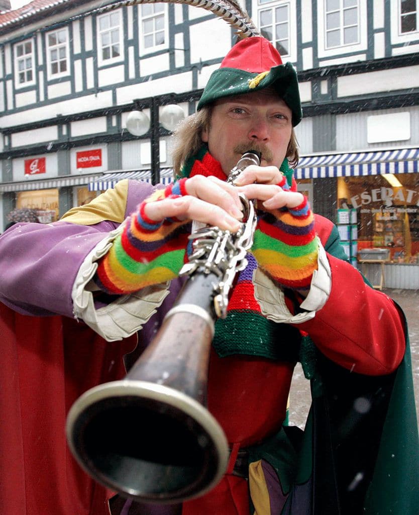 El flautista de Hamelín, Alemania