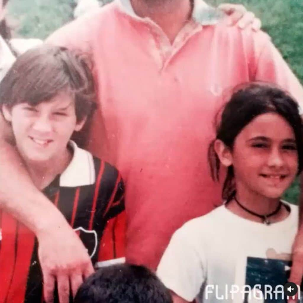 messi y antonela