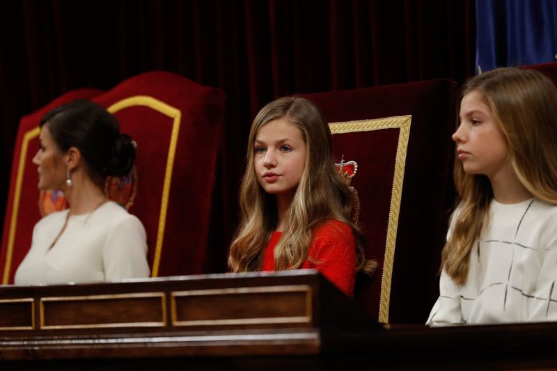 Princesa Leonor en el Congreso