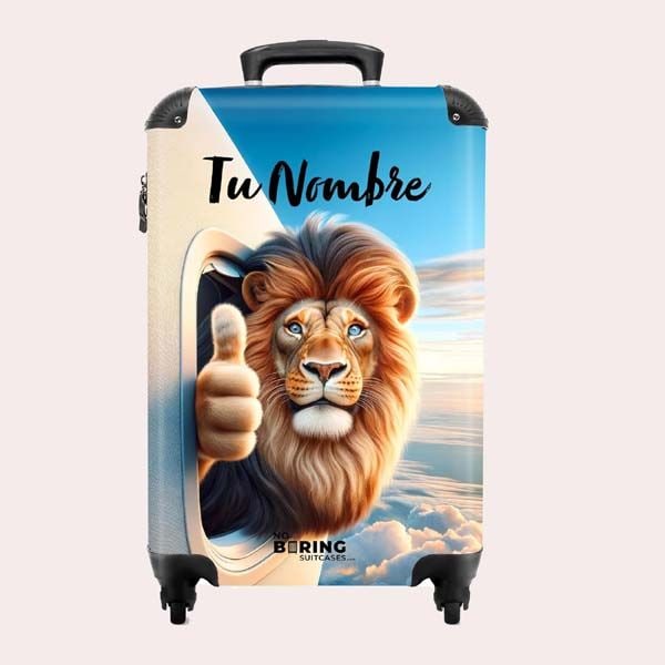maleta personalizada leon
