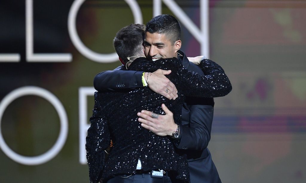 lionel messi y luis su rez