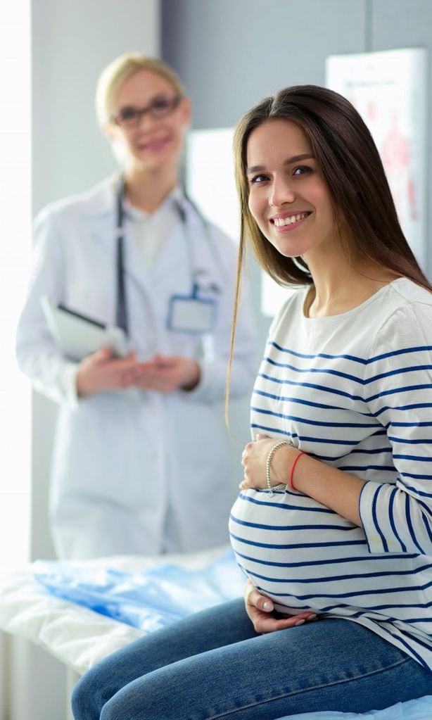 Consulta médica en el embarazo