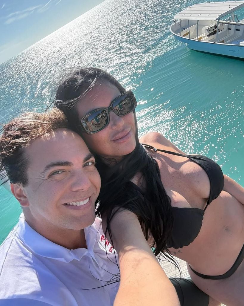 Cristian Castro y Mariela Sánchez