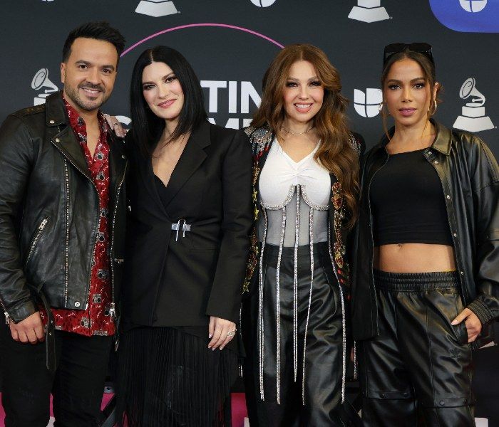 Luis Fonsi, Laura Pausini, Thalía y Anitta