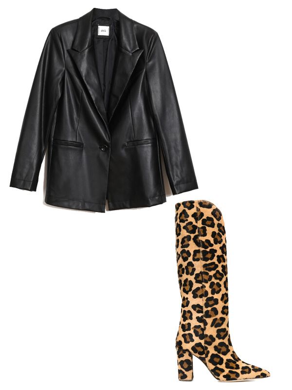 blazer leopardo