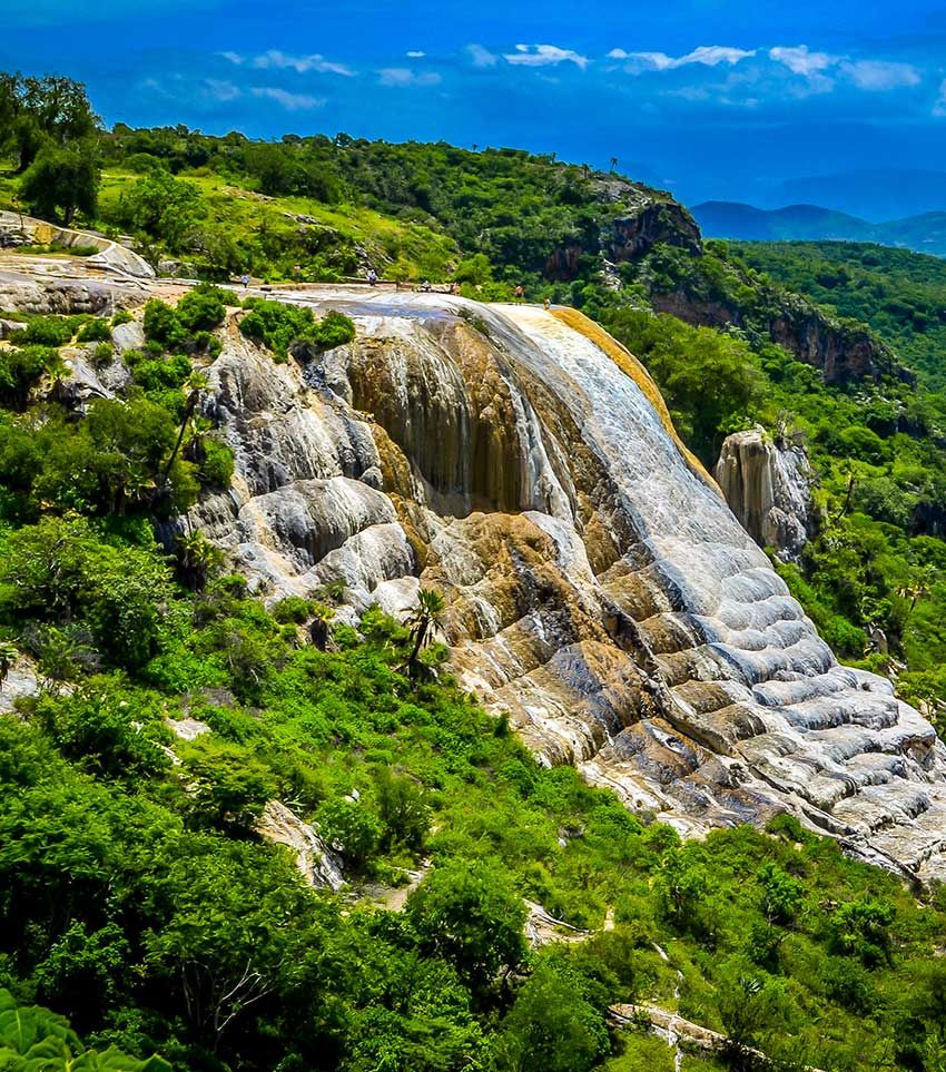 Hierve el agua oaxaca mexico