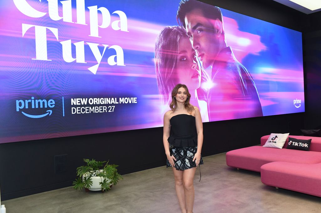 Nicole Wallace en el preestreno de 'Culpa Tuya'