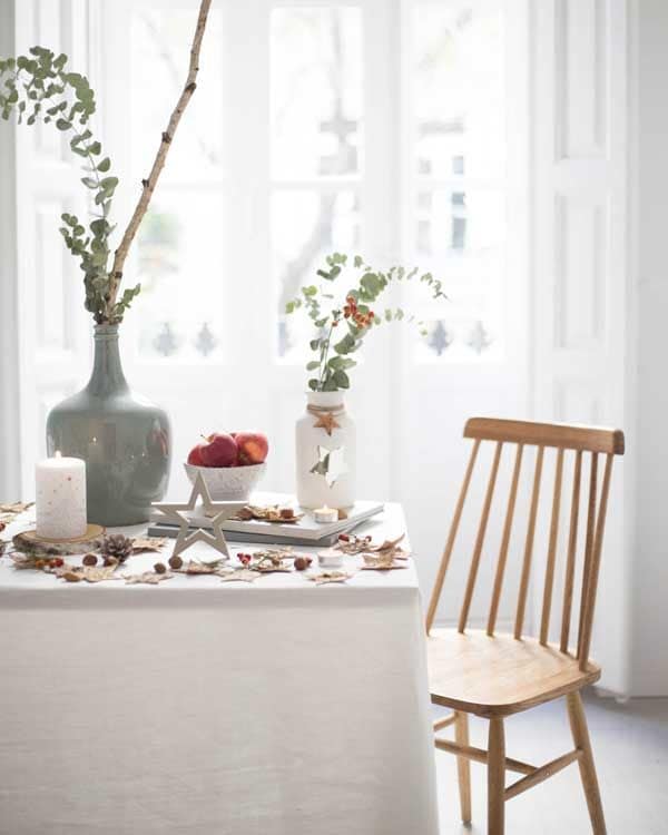 Los adornos, telas y accesorios de la decoración deben ser siempre un reflejo de tu personalidad. Por eso, también en esta época debes buscar elementos con los que te sientas a gusto y sean capaces de lograr un equilibrio entre el ambiente festivo y tu forma de ser. De Kenay Home (kenayhome.com).
