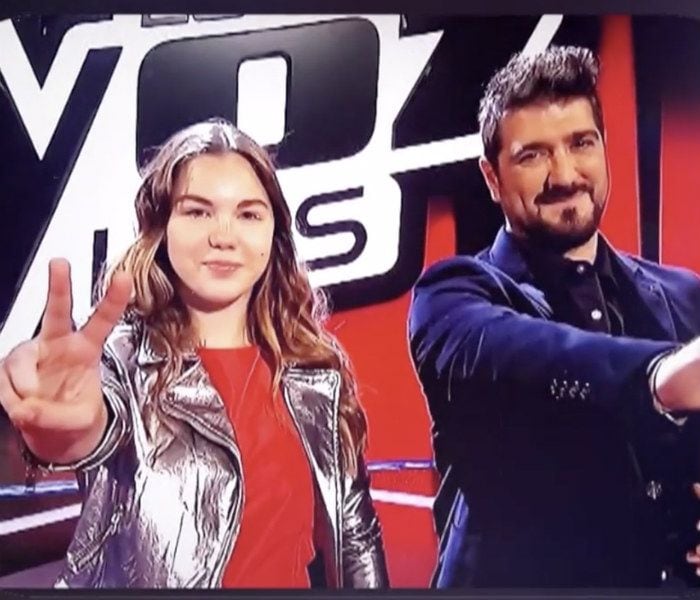 Rocío y Antonio en 'La voz kids'