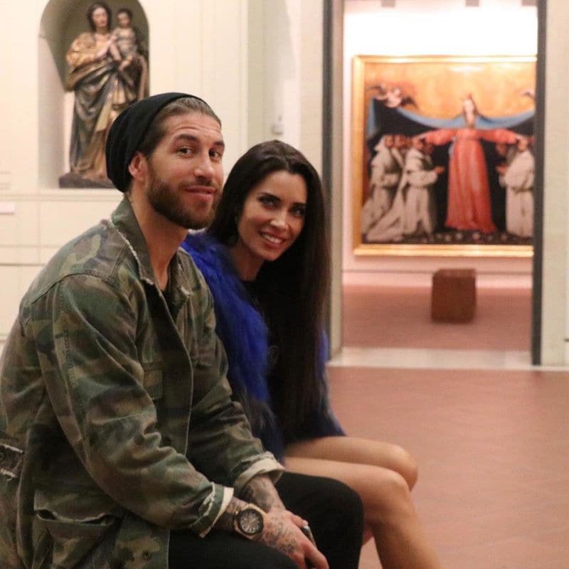 Sergio Ramos y Pilar Rubio