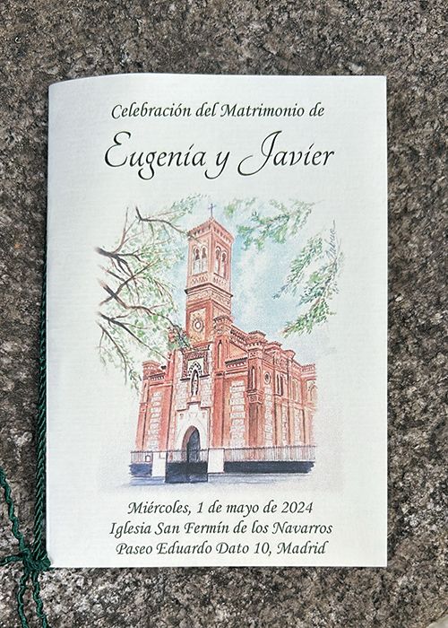 Boda de Javier García-Obregón y Eugenia Gil Muñoz