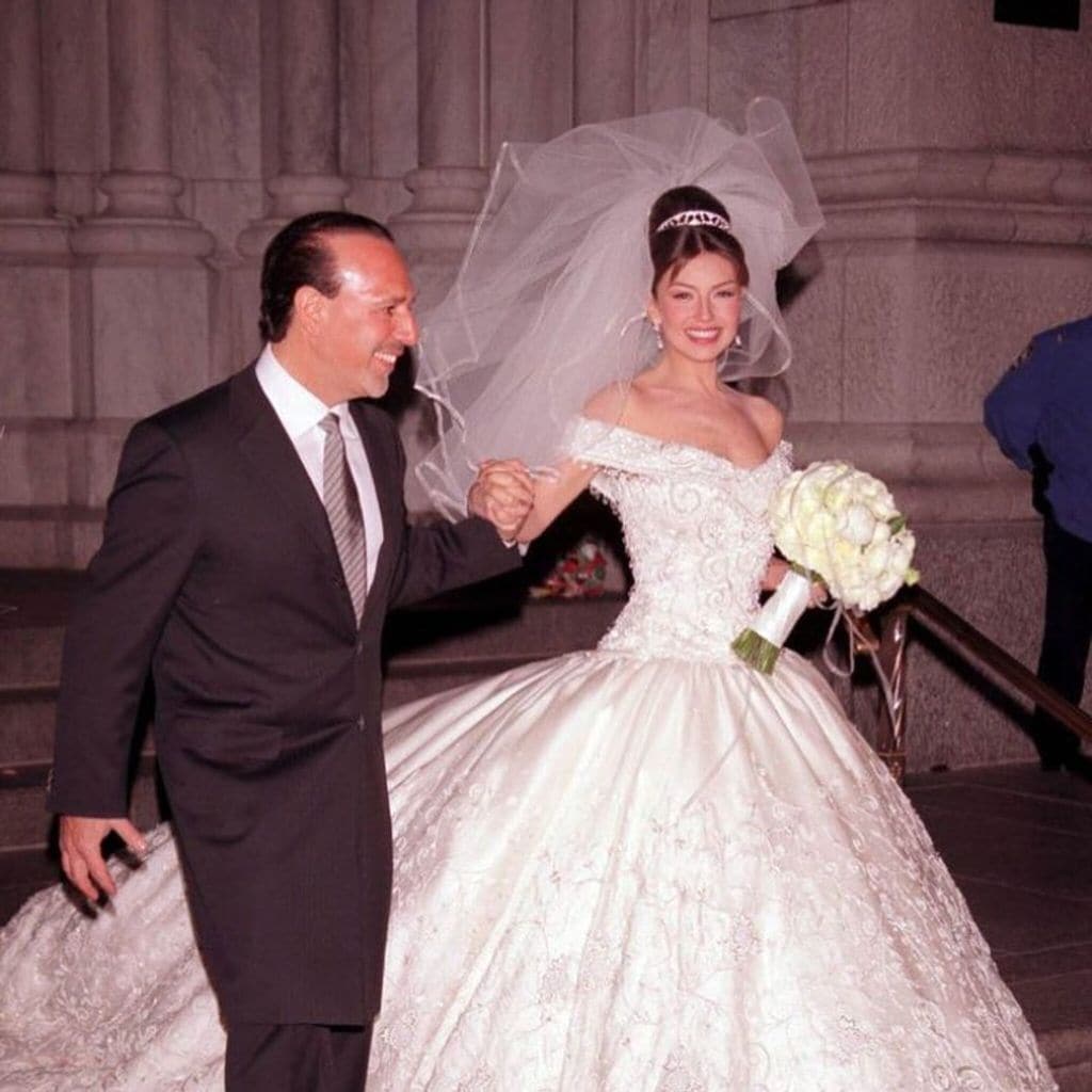 thal a y tommy mottola en el d a de su boda