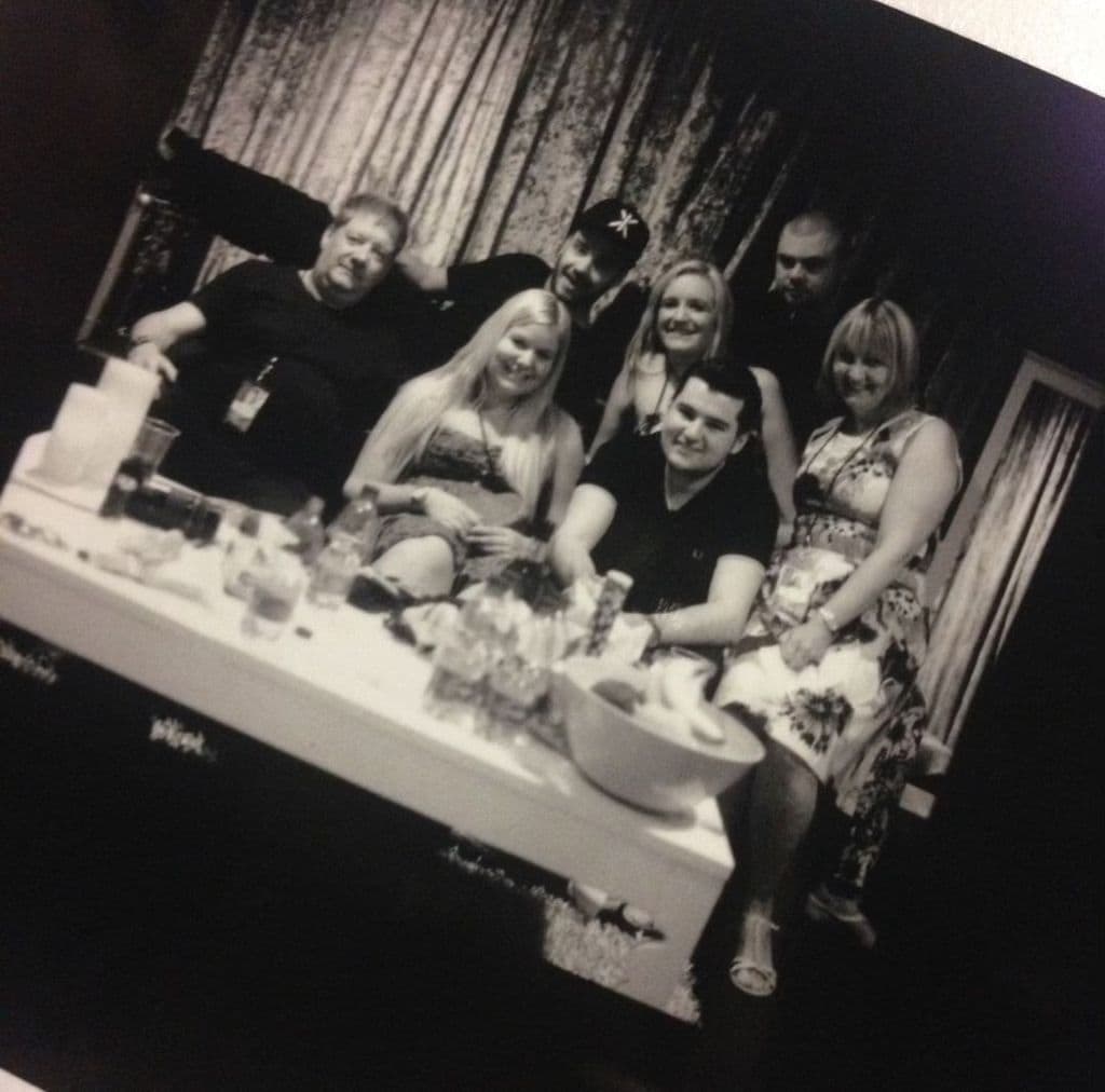 Liam Payne y su familia