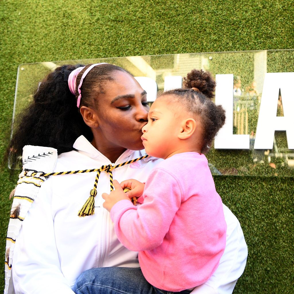 Serena William y su hija