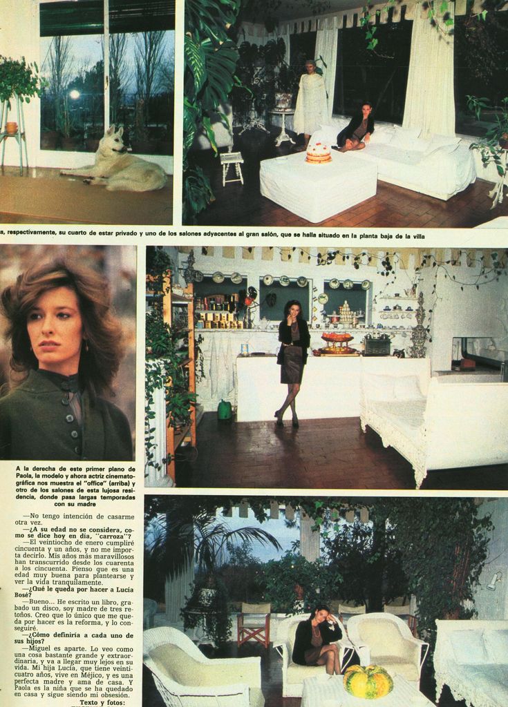 Casa Lucia Bose HOLA 1982