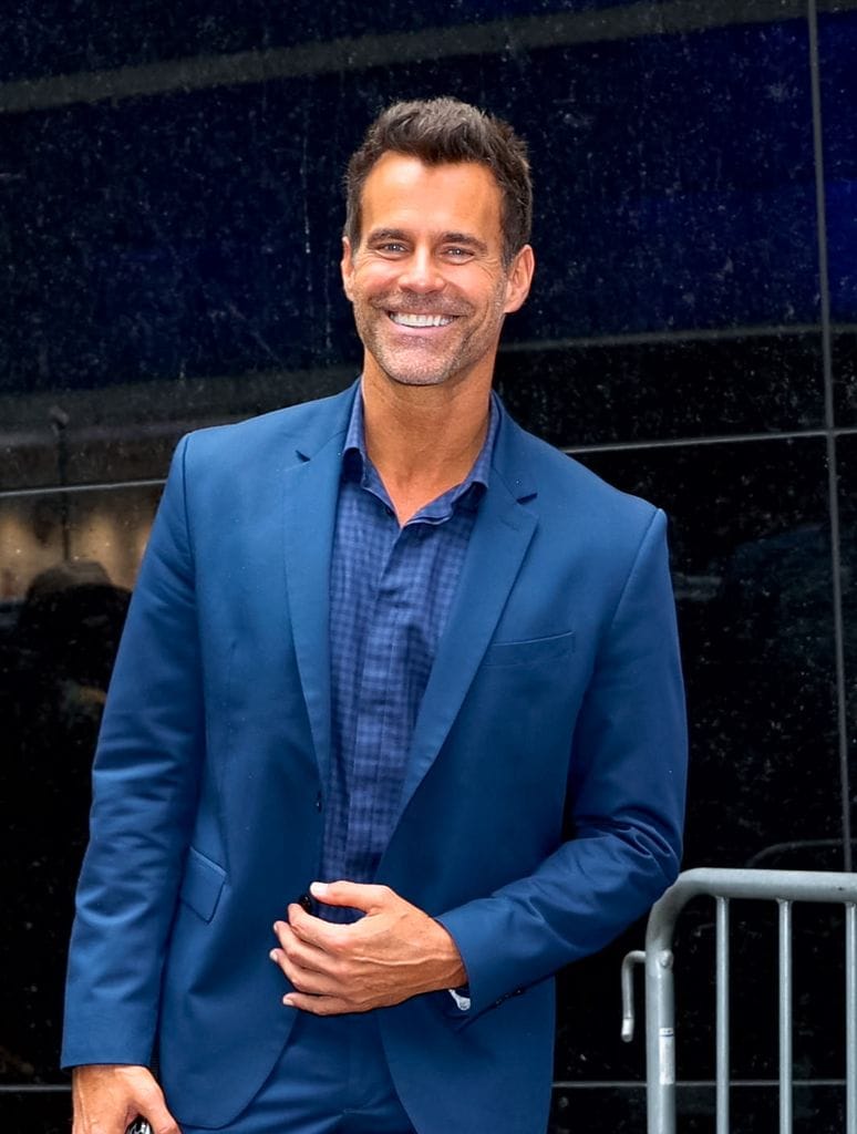 NEW YORK, NY - JULY 24: Cameron Mathison is seen arriving at the "Good Morning America" show in Times Square, Manhattan on July 24, 2024 in New York City.  (Photo by Jose Perez/Bauer-Griffin/GC Images)