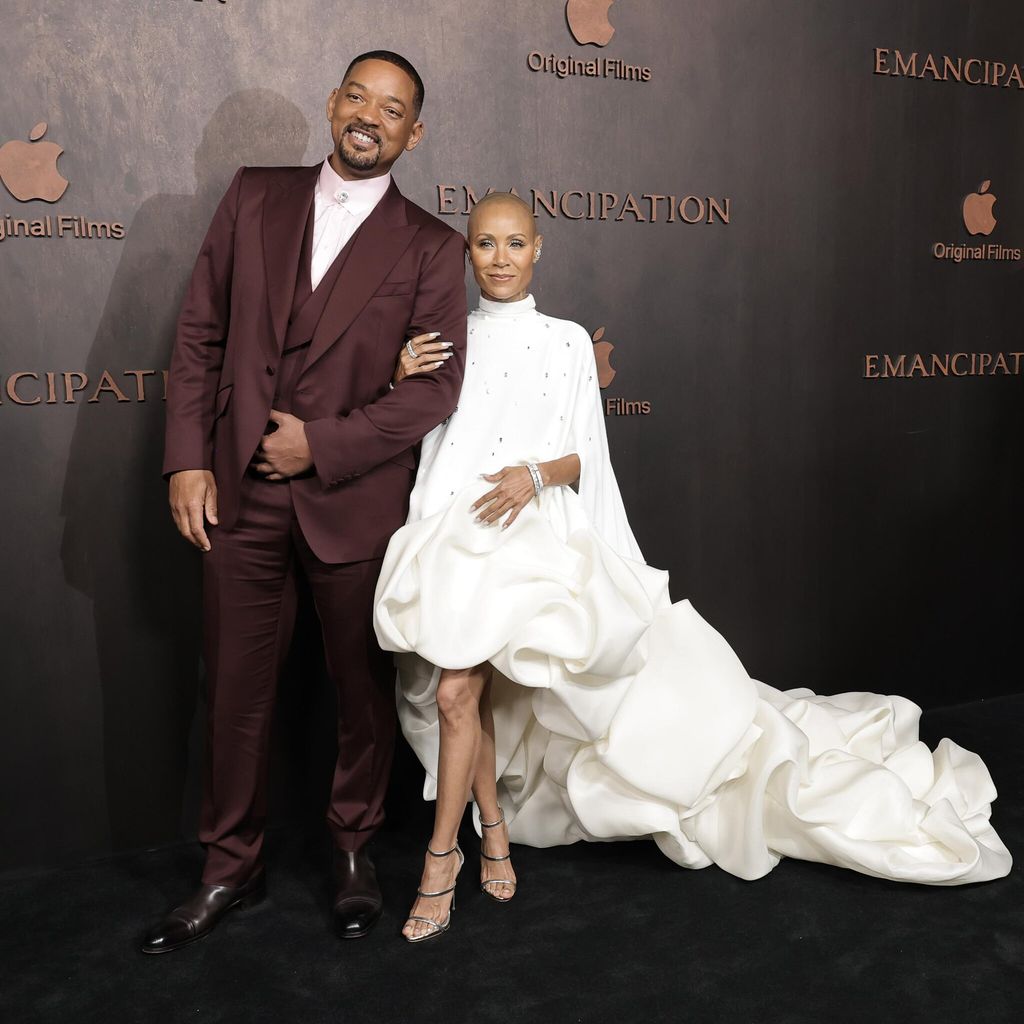 will smith y jada pinkett en la premiere de 39 emancipation 39 