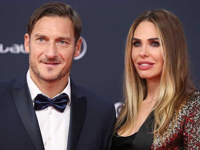 Francesco Totti e Ilary Blasi