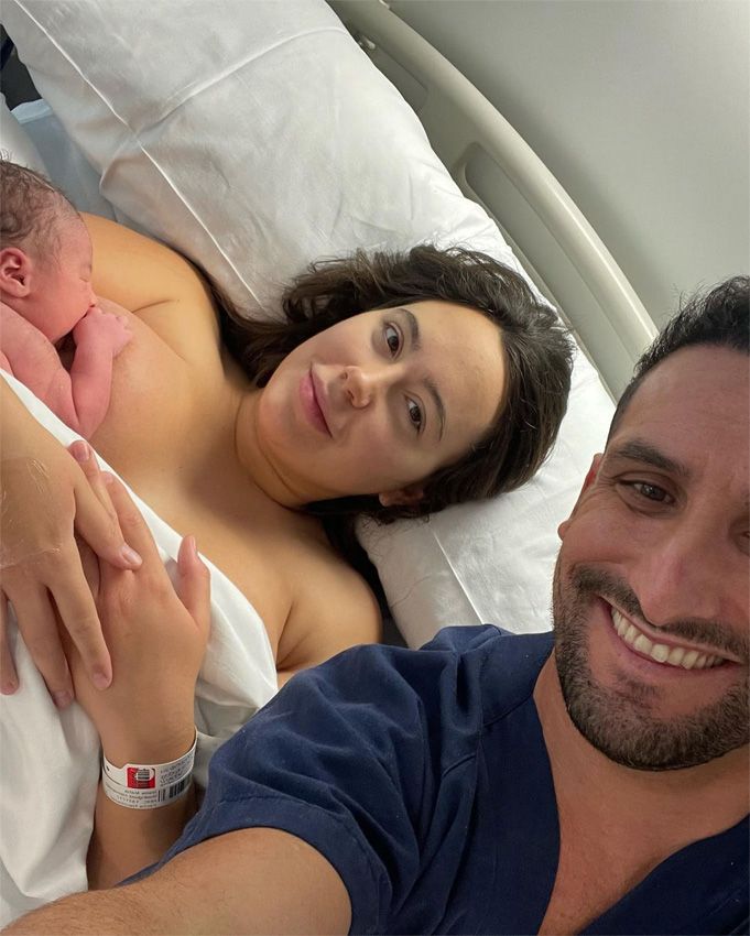 Ivana Rodríguez da a luz a su primera hija