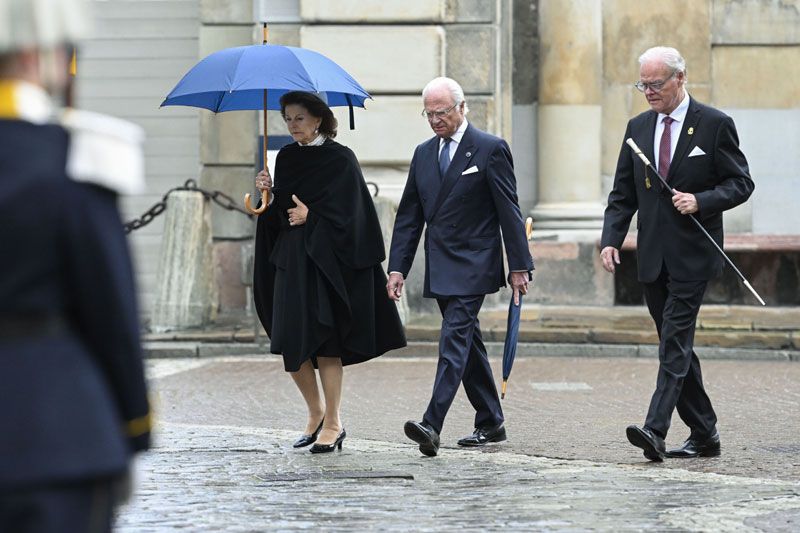 Carlos Gustavo y Silvia de Suecia