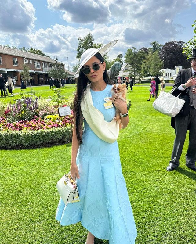 Demi Moore en Ascot