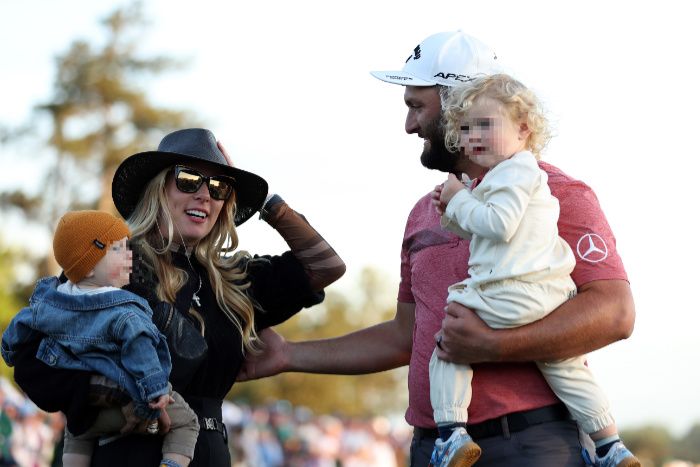 Jon Rahm y su mujer Kelley Cahill