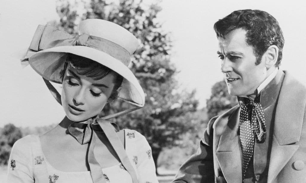 Audrey Hepburn and Henry Fonda in War and Peace