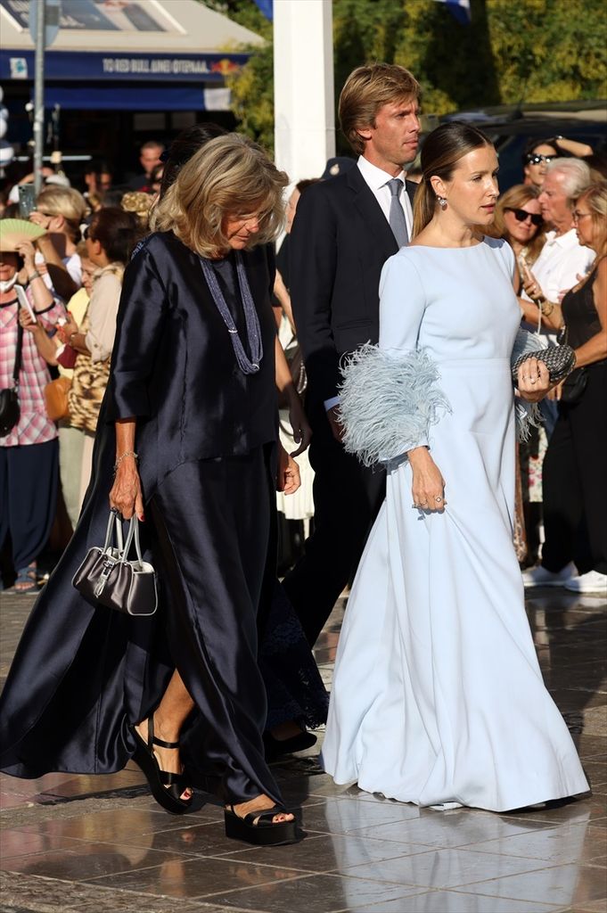 Ekatherina of Hanover at the wedding of Princess Theodora of Greece