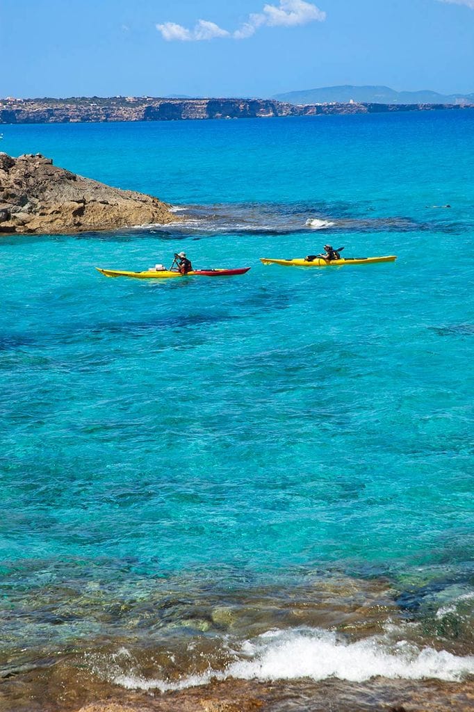 formentera kayak