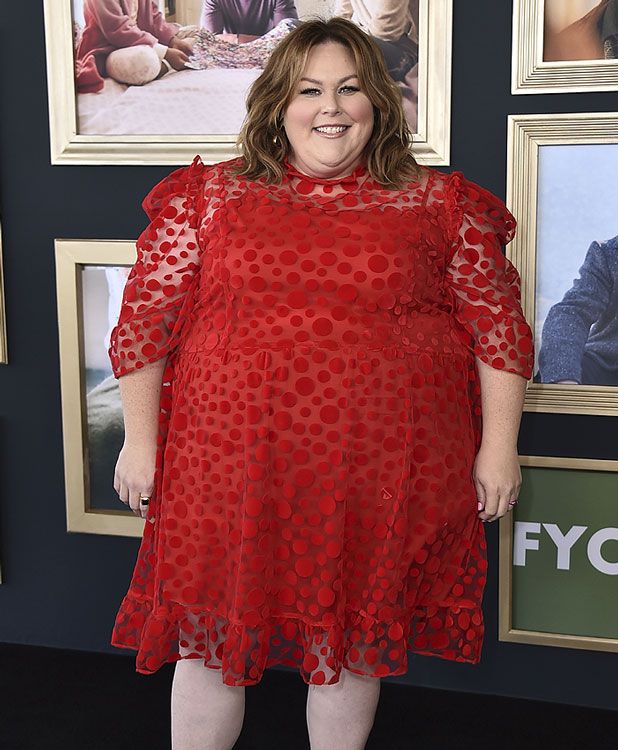 Imagen de Chrissy Metz en el estreno de la última temporada de 'This is us'