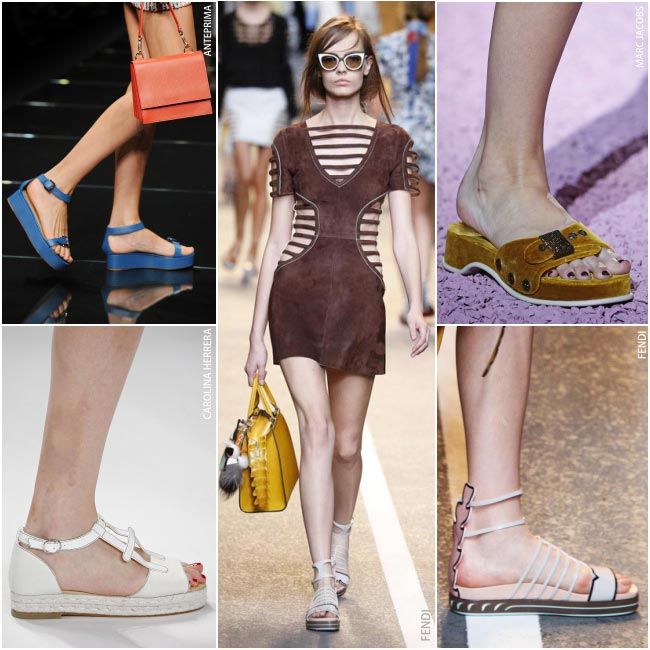 Compras de primavera: flatforms