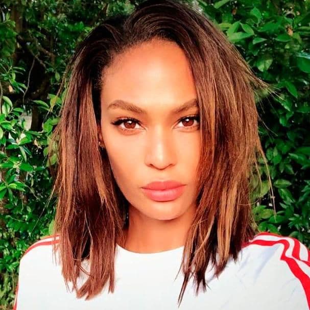 joan smalls con mechas balayage