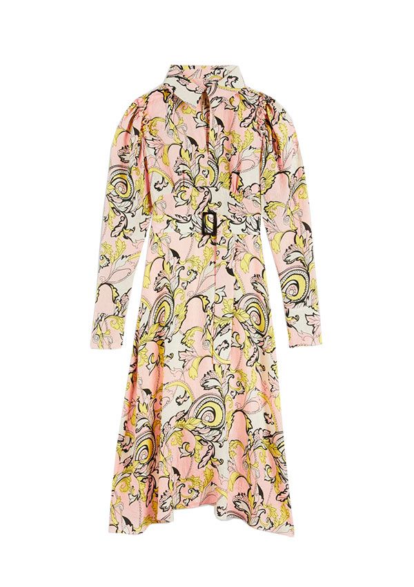 vestido camisero flores primavera ted baker